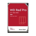 Disco Duro Interno WD Red Pro 14TB, 3.5", Escritorio, SATA3, 6Gb/s, 512MB, 7200RPM, 24x7, Hotplug, NAS, 1-24 Bahías, WD142KFGX