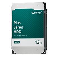 Disco Duro Interno Synology Serie Plus 3.5" 12TB, SATA3, 6Gb/s, 7200 RPM, 512MB, Compatible Solo para Equipos Synology