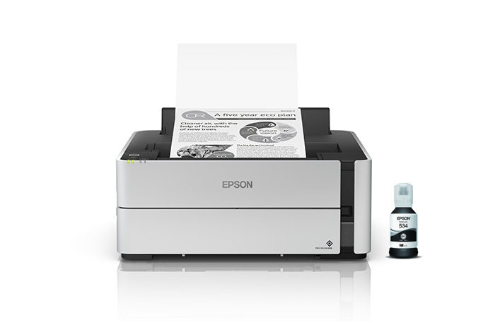 IMPRESORA EPSON M1180, 20 PPM NEGRO, TINTA CONTINUA, ECOTANK, USB, WIFI, RED, DUPLEX, MONOCROMATICA