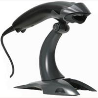 Lector de Código de Barras Honeywell Voyager 1200G-2USB-1, Laser, Negro, USB, Serial (RS-232), 1D, Alcance 100-450 mm, 100 Lecturas por Segundo, con Base