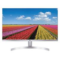 Monitor LED LG 27MK600M-W, 27 pulgadas FullHD 1920x1080, Aspecto 16:9, 75 Hz, TR 5ms, Panel IPS, HDMI(2), VGA(1), Aux(1), Bisel Delgado, Color Blanco