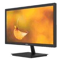 Monitor Dahua LED, 19 pulgadas, Full HD, especial para videovigilancia, trabajo 24/7, tiempo de respuesta de 5ms, entrada HDMI y VGA, bajo consumo de energía