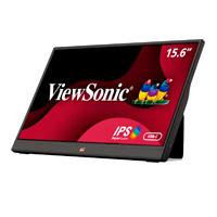 Monitor LED ViewSonic Portátil VA1655, 16 pulgadas, Full HD, 1920 x 1080, USB-C, Mini HDMI, Cable USB-C, Cable Mini HDMI, 3 años de Garantía