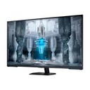 Monitor LED Samsung 43 pulgadas, Widescreen, UHD 3,840 x 2,160, 4K, Odyssey Neo G7 G70NC, Blanco, Smart Monitor, HDMI 2, USB 2, D. Port 1, Flat, Gamer, 144Hz, 1ms, Bocinas