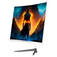 Monitor Gamer Balam Rush Ultra Eart II MGX23C, 23.8 pulgadas, Curvo, 165 Hz, Full HD, 1 ms, Joystick de Navegación, HDMI, DP, USB C, Audio, DC, Blanco, BR-938334