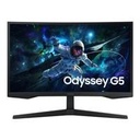 Monitor LED Samsung 27 pulgadas, Widescreen, Odyssey, G5, QHD, 2,560 x 1,440, Gamer, Curvo, Negro, 16:9, 165 Hz, 1 ms, Panel VA, FreeSync, DP, 2 HDMI, VESA 75