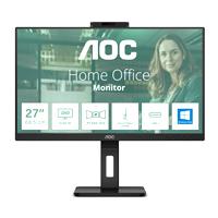 Monitor LED AOC Q27P3CW, Color Negro, Panel IPS, 27 pulgadas, HDMI, DP, VGA, Aspecto 16:9, Tiempo de Respuesta 4ms, 2560x1440, 75Hz, VESA 100x100 mm, Contraste 20,000,000:1, Brillo 350 cd/m2