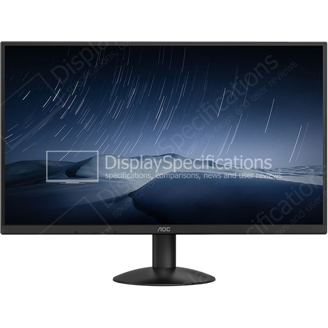 Monitor LED AOC 27B30HM, Color Negro, Panel IPS 27 pulgadas, HDMI y VGA, Aspecto 16:9, Tiempo de Respuesta 1ms, Full HD 1920 x 1080, 100 Hz, VESA 100x100 mm, Contraste 20,000,000:1, Brillo 250 cd/m2