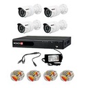 KIT / PROVISION ISR / PRO44AHDKIT / DVR 4 AHD 1 IP / 4 CAMARAS TIPO BALA / 2MP / IR 20MTS / IP67 / CABLES COAXIAL 20MTS SIAMES / FUENTE DE PODER
