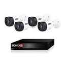 KIT AHD / PROVISION ISR / PAK4LIGHTCC2MP / 4 CAMARAS TIPO BALA 1080P / DVR DE 4 CANALES 1 CANAL IP / ENTRADA DE AUDIO / IP66 / LENTE 3.6MM / IR-15METROS