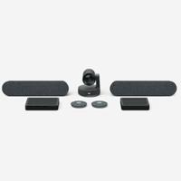 SISTEMA DE VIDEOCONFERENCIA LOGITECH RALLY PLUS ALL IN ONE 4K 30FPS ZOOM 15X HD 2 MIC 2 SPEAKERS IDEAL PARA SALAS GRANDES Y EXTRA GRANDES