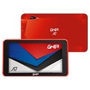 Tablet Ghia A7 WiFi,  Modelo A50, Procesador QuadCore, WiFi, Bluetooth, 1GB RAM, 16GB Almacenamiento, 0.3MP + 2MP Cámaras, 2100mAh, Android 9 Go Edition, Color Rojo
