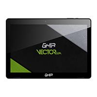 Tablet Ghia 10.1 Vector Slim,  Modelo A100, Procesador QuadCore, IPS, 1GB RAM, 16GB Almacenamiento, 2 Cámaras, WiFi, Bluetooth, 5000mAh, Android 10, Color Negro