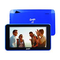 Tablet Ghia A7 WiFi,  Modelo A133, Procesador QuadCore, WiFi, Bluetooth, 1GB RAM, 16GB Almacenamiento, 0.3MP + 2MP Cámaras, 2100mAh, Android 11 Go Edition, Color Azul