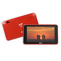 Tablet Ghia 7 A7 WiFi,  Modelo A133, Procesador QuadCore, 2GB RAM, 16GB Almacenamiento, 2 Cámaras, WiFi, Bluetooth, 2100mAh, Android 11, Color Rojo