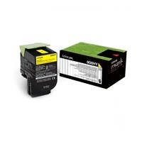 TONER LASER LEXMARK 80C8HY0 AMARILLO, ALTO RENDIMIENTO 3000 PAGINAS, PARA CX410DE, CX510DHE, CX510DE