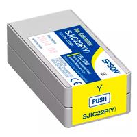 CARTUCHO EPSON MODELO SJIC22P AMARILLO, PARA TM-C3500