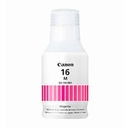 BOTELLA DE TINTA CANON GI-16 MAGENTA,RENDIMIENTO 9,000 PAGINAS,COMPATIBLE: MAXIFY GX7010,MAXIFY GX6010,MAXIFY GX5010