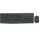 TECLADO/MOUSE LOGITECH MK235 GRIS INALAMBRICO USB PARA PC ALCANCE HASTA 10 MTS