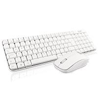 TECLADO/MOUSE COMBO GHIA INALAMBRICO COMPACTO GT4000WG / COLOR BLANCO