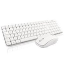 TECLADO/MOUSE COMBO GHIA INALAMBRICO COMPACTO GT4000WG / COLOR BLANCO