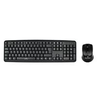 KIT DE TECLADO Y MOUSE ALAMBRICO CONECTOR USB PERFECT CHOICE - NEGRO//SUSTITUYE A KB-587/PC-200987