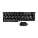 KIT TECLADO Y MOUSE GHIA ALAMBRICO USB COLOR NEGRO