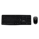 Kit Acteck Creator MK450, Teclado y Mouse, Inalámbrico, Receptor USB, 105 teclas, Multimedia, Español, Win-Linux, Membrana, Óptico, 1200 DPI, 2 botones scroll, Negro