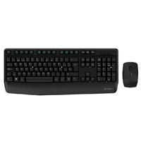 KIT ACTECK COMBO CREATOR PLUS MK465 / TECLADO Y MOUSE / INALAMBRICO / RECEPTOR USB / 105 TECLAS / OPTICO / 1200 DPI / NEGRO / AC-936354