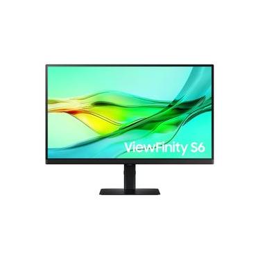 Monitor LED Samsung, 27 pulgadas, QHD (2560 x 1440), flat, S27D60 Viewfinity S6, 5ms, 100Hz, IPS, D. Port, HDMI, USB-C