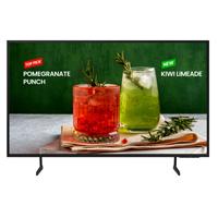 Televisión LED Samsung 65 Semi Profesional Smart TV Serie BE65D-H, 4K UHD 3840x2160, 3 años garantía, señalización digital básica, apps smart, USB, HDMI, 16/7