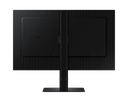Monitor LED Samsung, 24 pulgadas, QHD (2560 x 1440), flat, S24D60, 5ms, 100Hz, IPS, D. Port, HDMI, USB, pivot