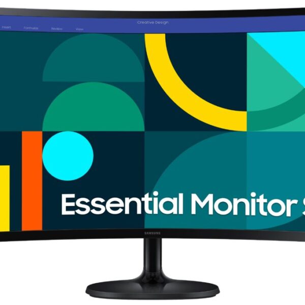 Monitor LED Samsung, 27 pulgadas, Full HD 1920x1080, curvo, S27D360, VA, 4ms, 100Hz, HDMI, VGA, 1800R
