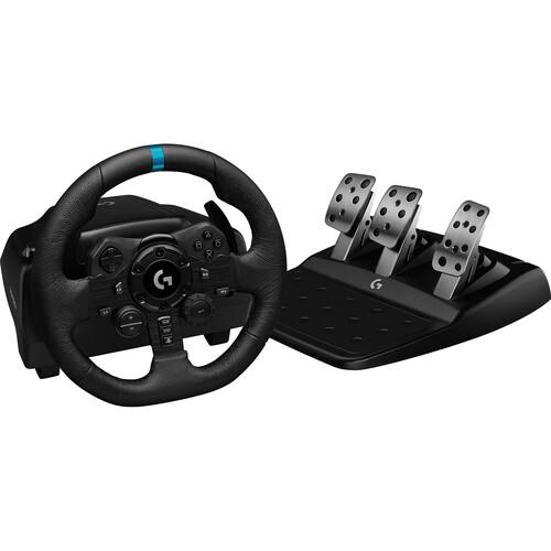 [941-000147] Volante de Simulador de Carreras Logitech G923 TrueForce, para PS5 / PlayStation y PC.