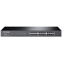 [TL-SG1024] SWITCH | TP-LINK | TL-SG1024 | 24 PUERTOS | RJ45 GIGABIT 10/100/1000 | NO ADMINISTRABLE | RACK 19 PULGADAS