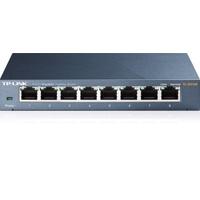 [TL-SG108] SWITCH | TP-LINK | TL-SG108  |8 PUERTOS RJ45 GIGABIT | NO ADMINISTRABLE | CARCASA METALICA | PARA ESCRITORIO | LAS ESPECIFICACIONES PUEDEN VARIAR SEGUN VERSION