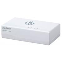 [560672] SWITCH,MANHATTAN,560672, 5 PTOS 10/100 DESKTOP BLANCO MH