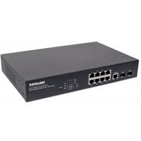 [561167] POE SWITCH ,INTELLINET,561167,WEBADMIN GB  8 PTOS 30W/PTO, 140W, 2 SFP PORTS