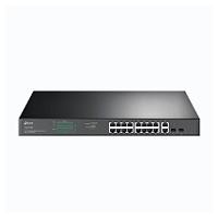 [TL-SG1218MP] SWITCH |TP-LINK | TL-SG1218MP | 16 PUERTOS RJ45 GIGABIT 10/100/1000 MBPS POE CON 2 PUERTOS RJ45 GIGABIT Y 2 RANURAS SFP GIGABIT COMBO | NO ADMINISTRABLE | PARA RACK 19 PULGADAS