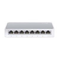 [TL-SF1008D] SWITCH | TP-LINK | TL-SF1008D |  8 PUERTOS RJ45 10/100 MBPS  | NO ADMINISTRABLE  | PARA ESCRITORIO