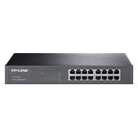 [TL-SG1016D] SWITCH | TP-LINK | TL-SG1016D | 16 PUERTOS | RJ45 GIGABIT 10/100/1000 MBPS | NO ADMINISTRABLE | PARA ESCRITORIO O RACK DE 13 PULGADAS