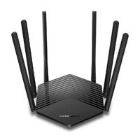 [MR50G] Router, Mercusys, MR50G, Gigabit, Dual Band AC1900, 1300 Mbps en 5GHz, 600 Mbps en 2.4 GHz, 1 puerto Gigabit WAN, 2 puertos Gigabit LAN