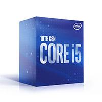 [BX8070110400] Procesador Intel Core i5-10400 10ª Gen, 2.9 - 4.3 GHz, Caché 12MB, 6 núcleos, Gráficos UHD 630, Disipador incluido, Ideal para computo medio