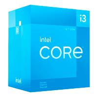 [BX8071512100F] Procesador Intel Core i3-12100F, S-1700, 12ª Gen, 3.3 - 4.3 GHz, Caché 12MB, 4 Núcleos, sin Gráficos, con Disipador, Cómputo Básico