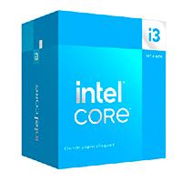 [BX8071514100F] Procesador Intel Core i3-14100F 14ª Gen, Hasta 4.7 GHz, Caché 12MB, 4 núcleos, Sin gráficos, Disipador incluido, Excelente para computo básico