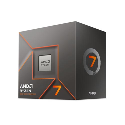[100-100001590BOX] Procesador AMD Ryzen 7 8700F, S-AM5, 8ª Gen, 4.1 - 5.0 GHz, Caché 16MB, 8 Núcleos, sin Gráficos, con Disipador, Gamer Alto