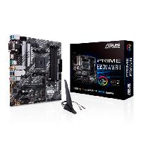 [PRIME B550M-A WIFI II] MB ASUS B550 AMD S-AM4 3A GEN/4X DDR4 2666/HDMI/DVI/D-SUB/M.2/6X USB 3.2/WIFI/BLUETOOTH/MICRO ATX/GAMA MEDIA/RGB