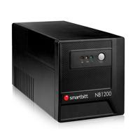[SBNB1200] NO BREAK SMARTBITT 1200VA / 600W, 8 CONTACTOS, CON REGULADOR Y SUPRESOR DE PICOS.