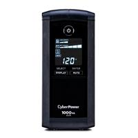 [CP1000AVRLCDa] No Break CyberPower CP1000AVRLCD, 1000VA / 600W, interactivo, torre, 9 NEMA 5-15R (5 respaldo y 4 supresión), 3 años de garantía incluyendo batería