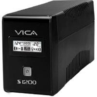 [S1200] NO BREAK VICA 1200VA/600W 6 CONTACTOS CON RESPALDO Y REGULADOS 3 ANOS DE GARANTIA